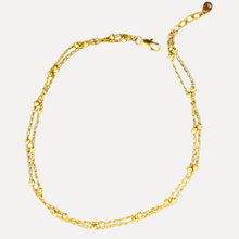 Load image into Gallery viewer, GOLD BEADED ANKLET