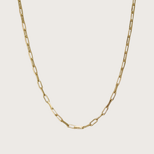 Load image into Gallery viewer, paperclip chain necklace