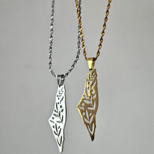 Load image into Gallery viewer, gold palestine necklace