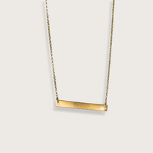 Load image into Gallery viewer, GOLD BAR NECKLACE
