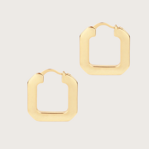 SQUARE HOOP EARRINGS