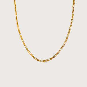 DAINTY FIGARO CHAIN NECKLACE