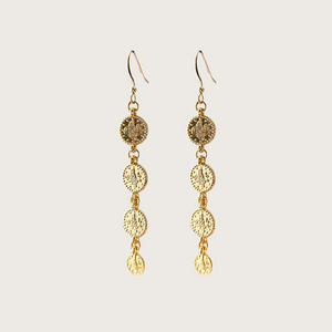 COIN DROP EARRINGS