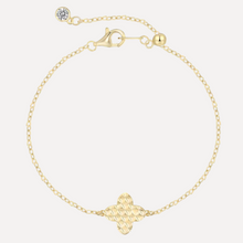 Load image into Gallery viewer, AALIA JEWELLERY SINGLE FOUR PETAL BRACELET
