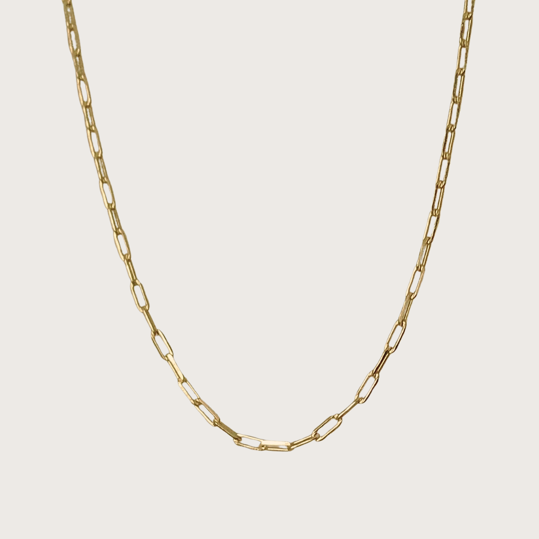 paperclip chain necklace