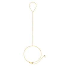 Load image into Gallery viewer, Gold bracelet on a white background
