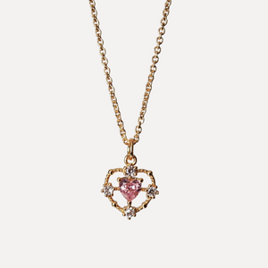 AURORA HEART NECKLACE