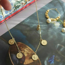Load image into Gallery viewer, GOLD OTTOMAN COIN NECKLACE - AALIA Jewellery
