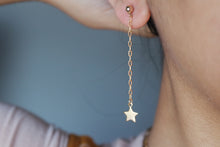 Load image into Gallery viewer, STAR DROP EARRINGS - AALIA Jewellery
