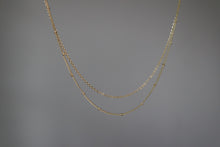 Load image into Gallery viewer, DOUBLE CHAIN NECKLACE
