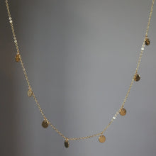 Load image into Gallery viewer, GOLD COIN CHOKER NECKLACE
