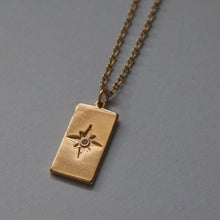 Load image into Gallery viewer, Star Rectangle Necklace
