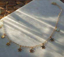 Load image into Gallery viewer, GOLD STAR CHOKER - AALIA Jewellery

