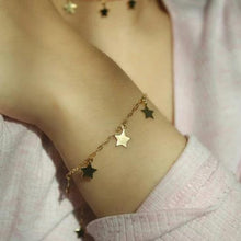 Load image into Gallery viewer, GOLD STAR BRACELET - AALIA Jewellery
